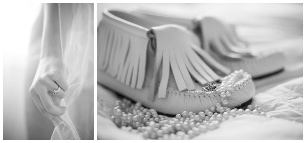Nanaimo boudoir photography - ring and other bridal details