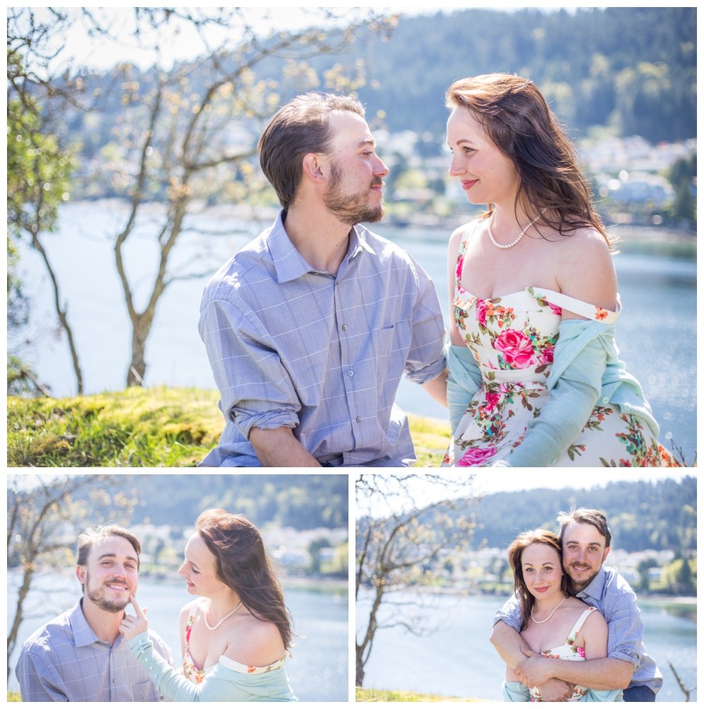 Engagement sessions in Nanaimo at Neck Point Park 