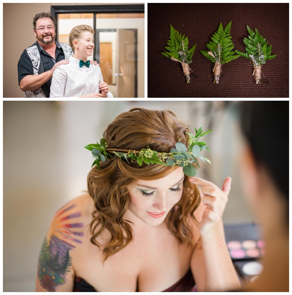 lgbt forest wedding - Vancouver island wedding photographer