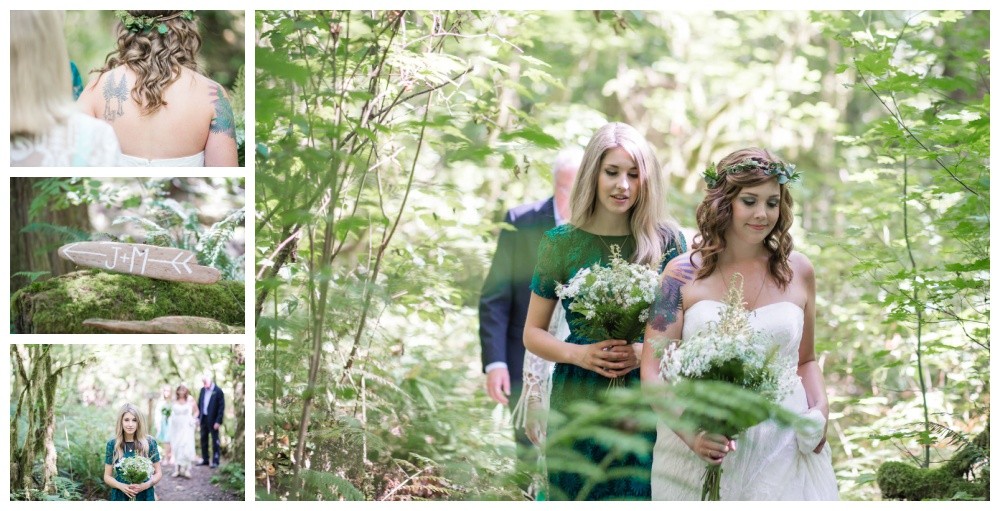 lgbt forest wedding - Vancouver Island wedding photographer