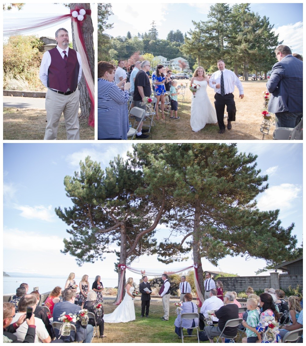 Comox Kin Beach wedding