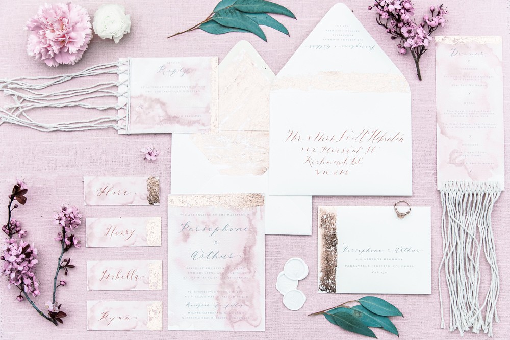 Wedding Stationery Vancouver Island